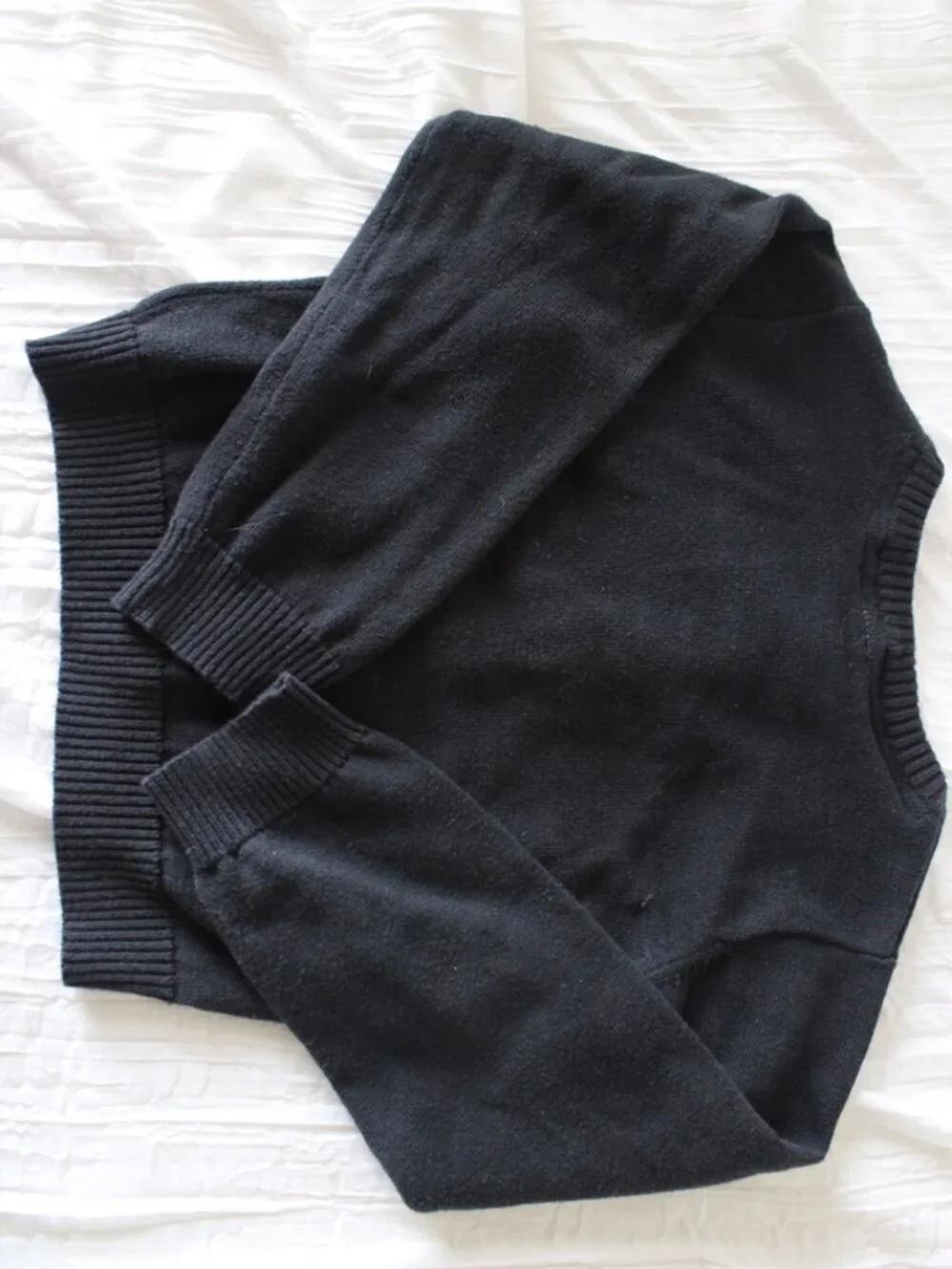 Carter's Girls Black Knit Cardigan Sweater with Crystal buttons in 5t